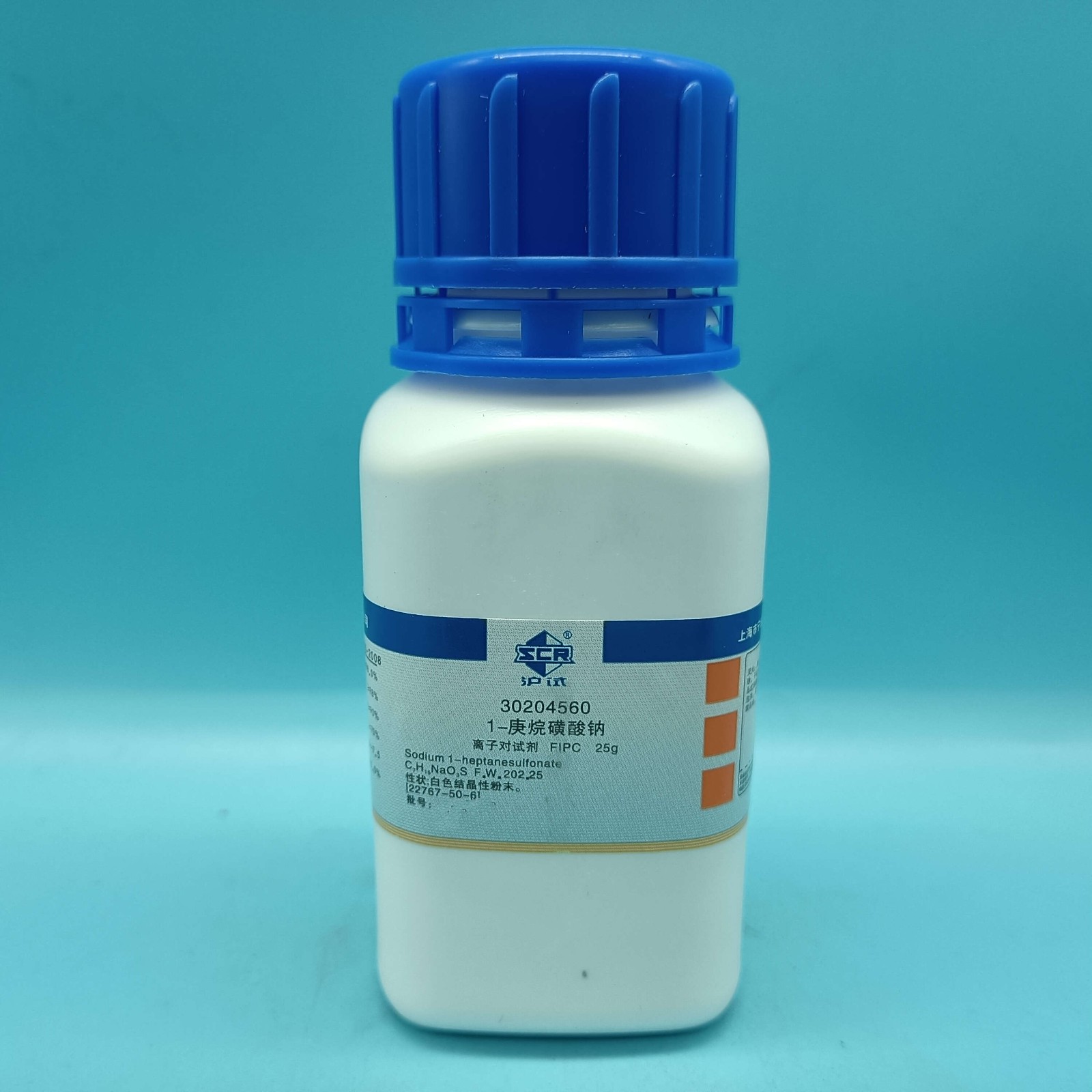沪试 沪试 青岛库 庚烷磺酸钠 离子对试剂 FIPC 25G 国药 》98% 25G 青岛库 》98% 25G 青岛库