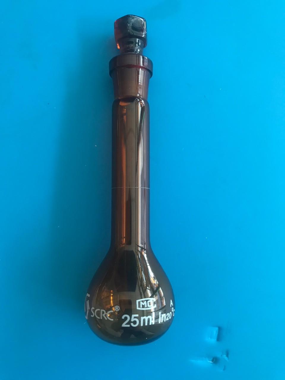 SCRC SCRC 济南库 棕色容量瓶(3.3 A级) 25ml 国药 可代办证书 25ml  2只/盒 济南库 25ml  2只/盒 济南库
