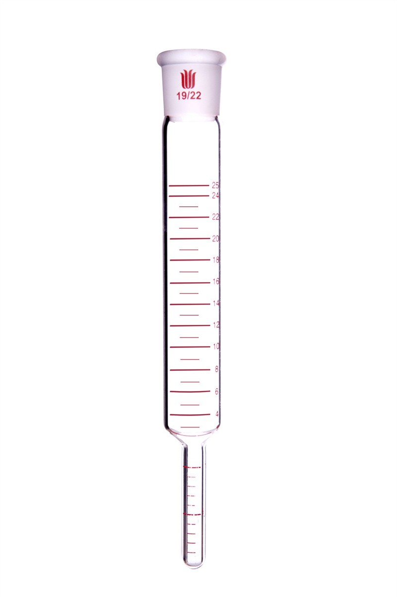 欣维尔 欣维尔 济南库 带刻度的浓缩管 19/22体积:25mL 欣维尔 19/22体积:25mL 济南库 19/22体积:25mL 济南库