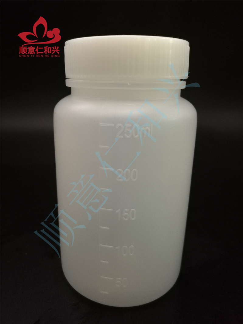 青岛库 大口塑料瓶 250ML HB 250ML，400只/箱 250ML，400只/箱