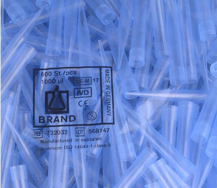 BRAND BRAND 青岛库 BRAND 原装移液器吸头 50-1000ul，500支/包 普兰德 50-1000ul，500支/包 50-1000ul，500支/包