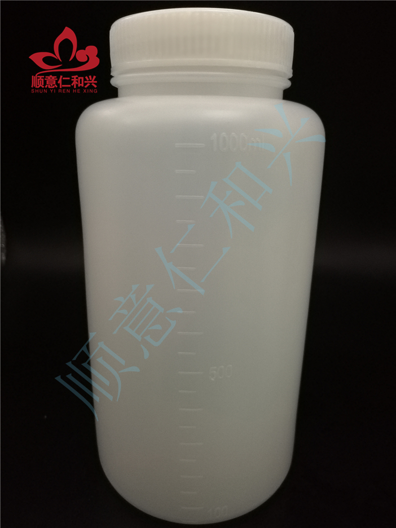 青岛库 大口塑料瓶 1000ML HB 1000ML，200只/箱 1000ML，200只/箱