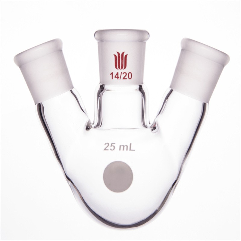 欣维尔 欣维尔 青岛库 斜三口烧瓶 25ml 中间磨口:14/20侧磨口:14/20 欣维尔 25ml 中间磨口:14/20侧磨口:14/20 青岛库 25ml 中间磨口:14/20侧磨口:14/20 青岛库