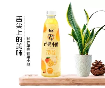 康师傅饮品 康师傅饮品 康师傅500ml/15入芒果小酪 500ml*15瓶/箱 500ml*15瓶/箱