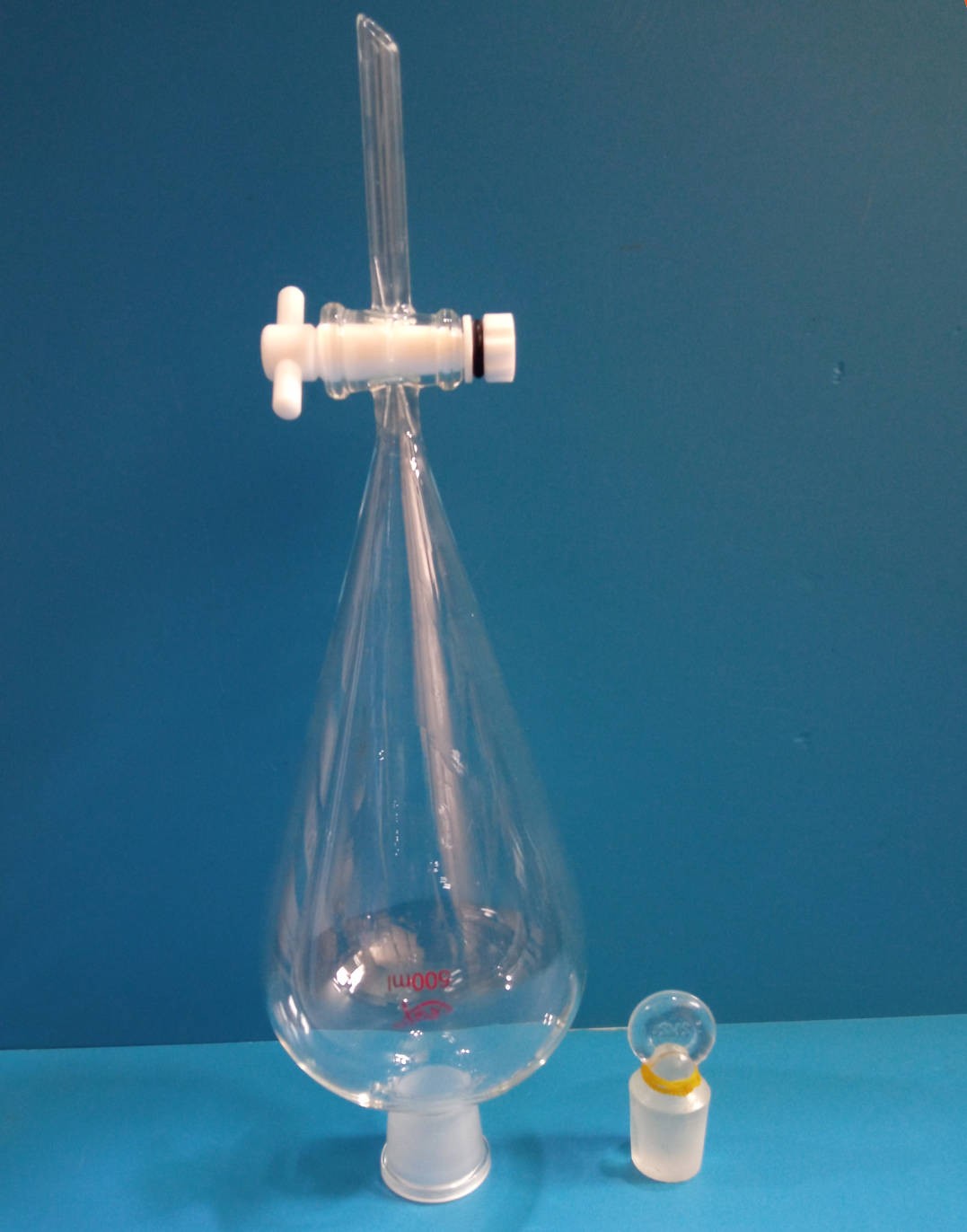 RH RH 济南库 四氟梨形分液漏斗  500ml/24  RHX做工精细不漏液 玻璃盖 玻璃盖  500ml/24  2只/盒*25/箱 济南库 玻璃盖  500ml/24  2只/盒*25/箱 济南库