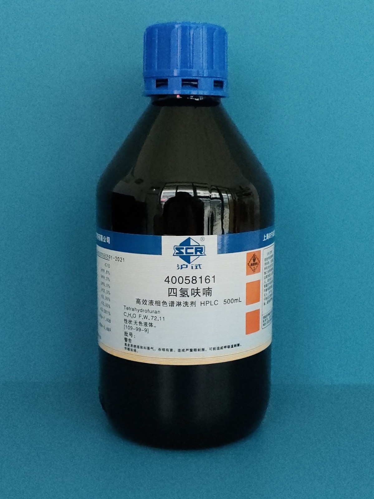 国药 沪试 国药 沪试 济南库 四氢呋喃 HPLC 500ML 国药 禁发云南 HPLC 500ML HPLC 500ML