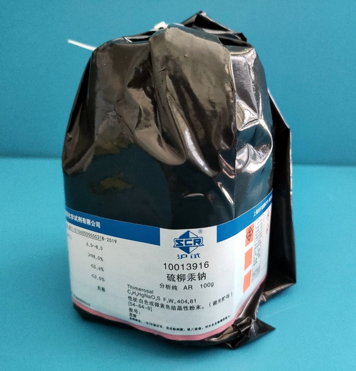 国药 沪试 国药 沪试 济南库 硫柳汞钠 AR 100G 国药 AR 100G AR 100G