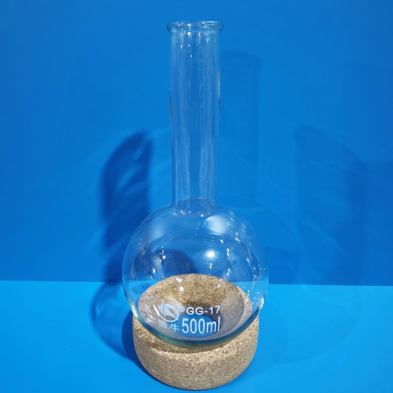 蜀牛 蜀牛 青岛库 长颈圆底烧瓶 500ML 蜀牛 35只/箱 500ML 35只/箱 500ML 35只/箱