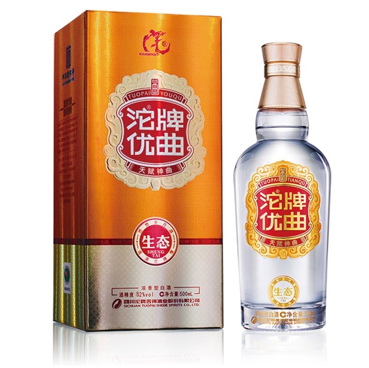 沱牌 沱牌 沱牌优曲42°500ml*6 500ml*6瓶/箱 500ml*6瓶/箱