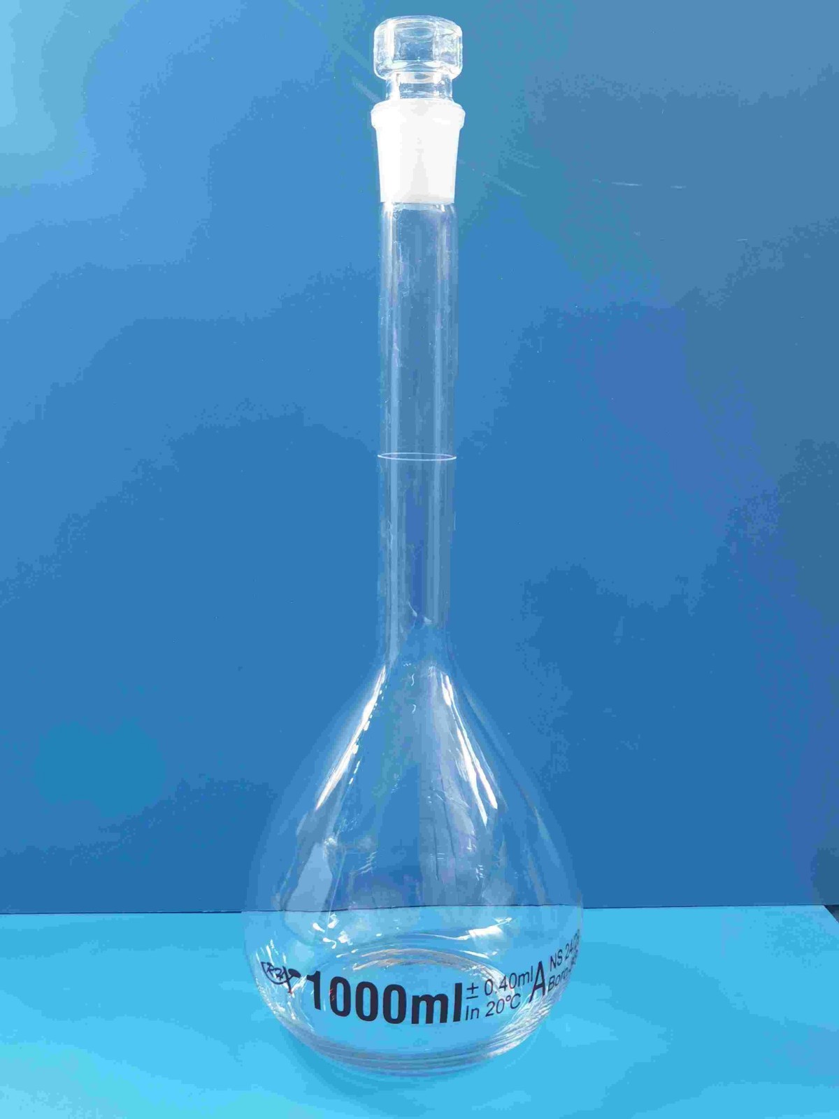 RH RH 青岛库 高硼硅标口量瓶 六角 A级1000ml RHX  优等品高过检率 刻标（酸洗不掉色） 六角 A级1000ml 六角 A级1000ml