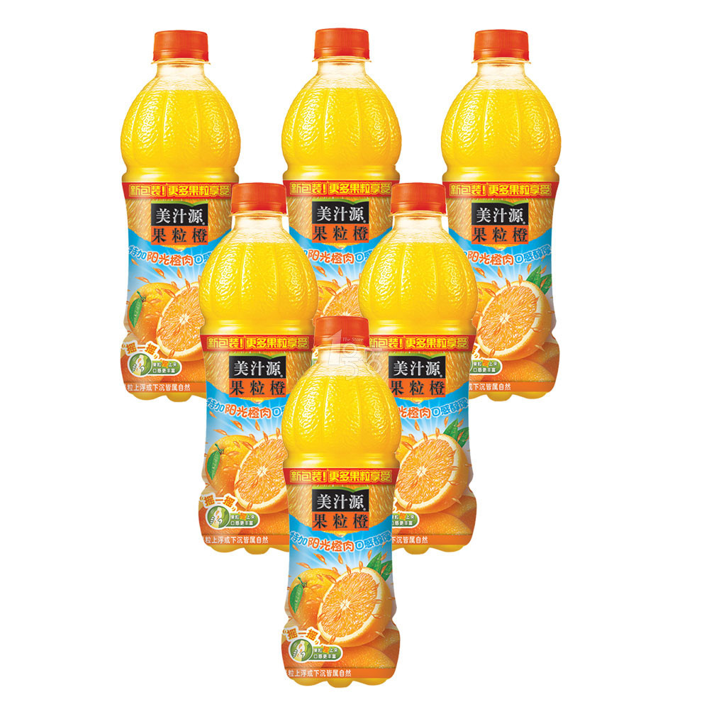 可口可乐系列美汁源小果粒橙420ml112112