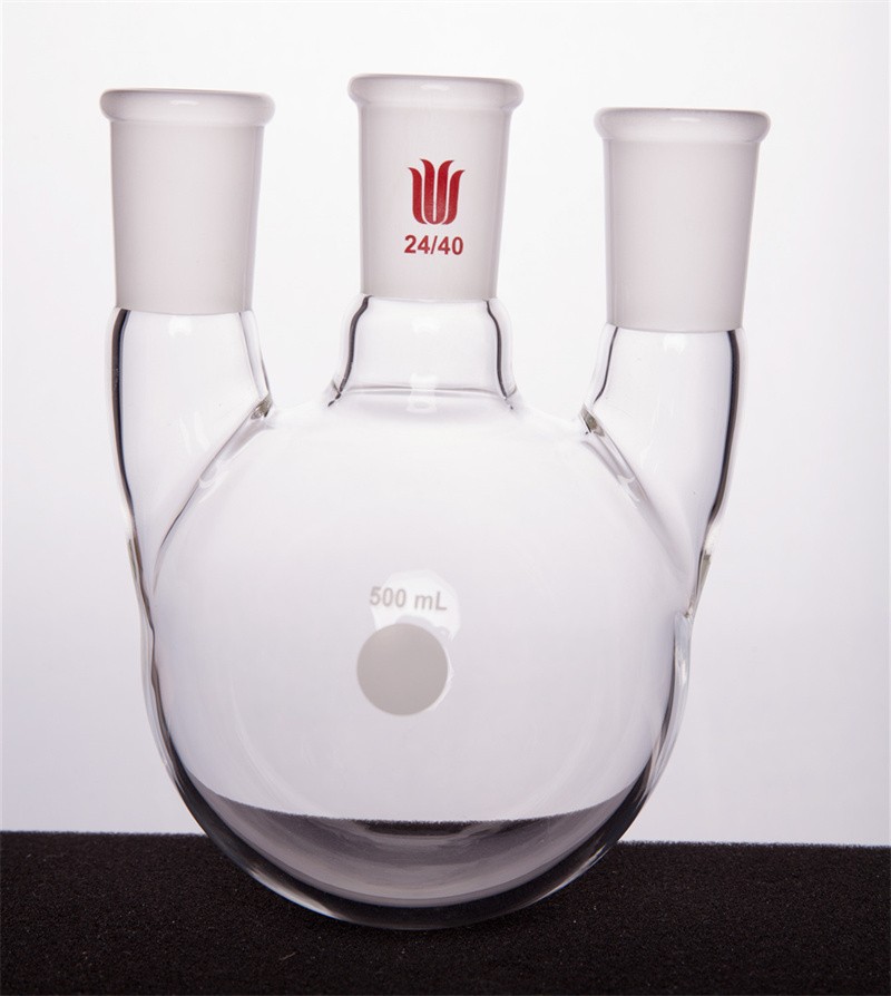 欣维尔 欣维尔 济南库 直三口烧瓶 500ml 中间磨口:24/40侧磨口:24/40 欣维尔 500ml 中间磨口:24/40侧磨口:24/40 济南库 500ml 中间磨口:24/40侧磨口:24/40 济南库