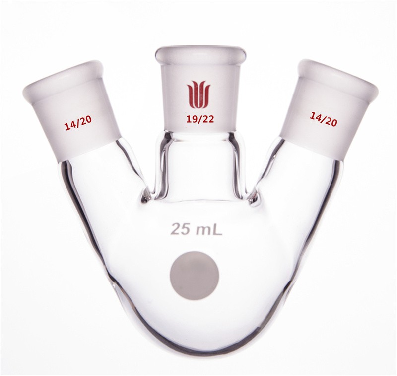 欣维尔 欣维尔 济南库 斜三口烧瓶 25ml 中间磨口:19/22侧磨口:14/20 欣维尔 25ml 中间磨口:19/22侧磨口:14/20 青岛库 25ml 中间磨口:19/22侧磨口:14/20 青岛库