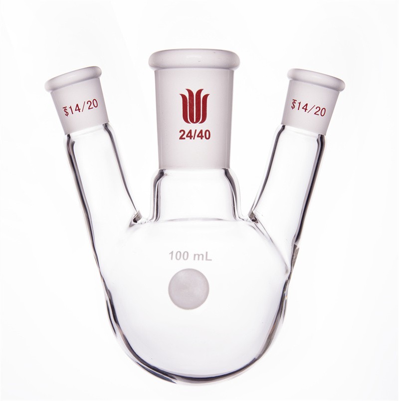 欣维尔 欣维尔 济南库 斜三口烧瓶100ml 中间磨口:24/40侧磨口:14/20 欣维尔 100ml 中间磨口:24/40侧磨口:14/20 济南库 100ml 中间磨口:24/40侧磨口:14/20 济南库