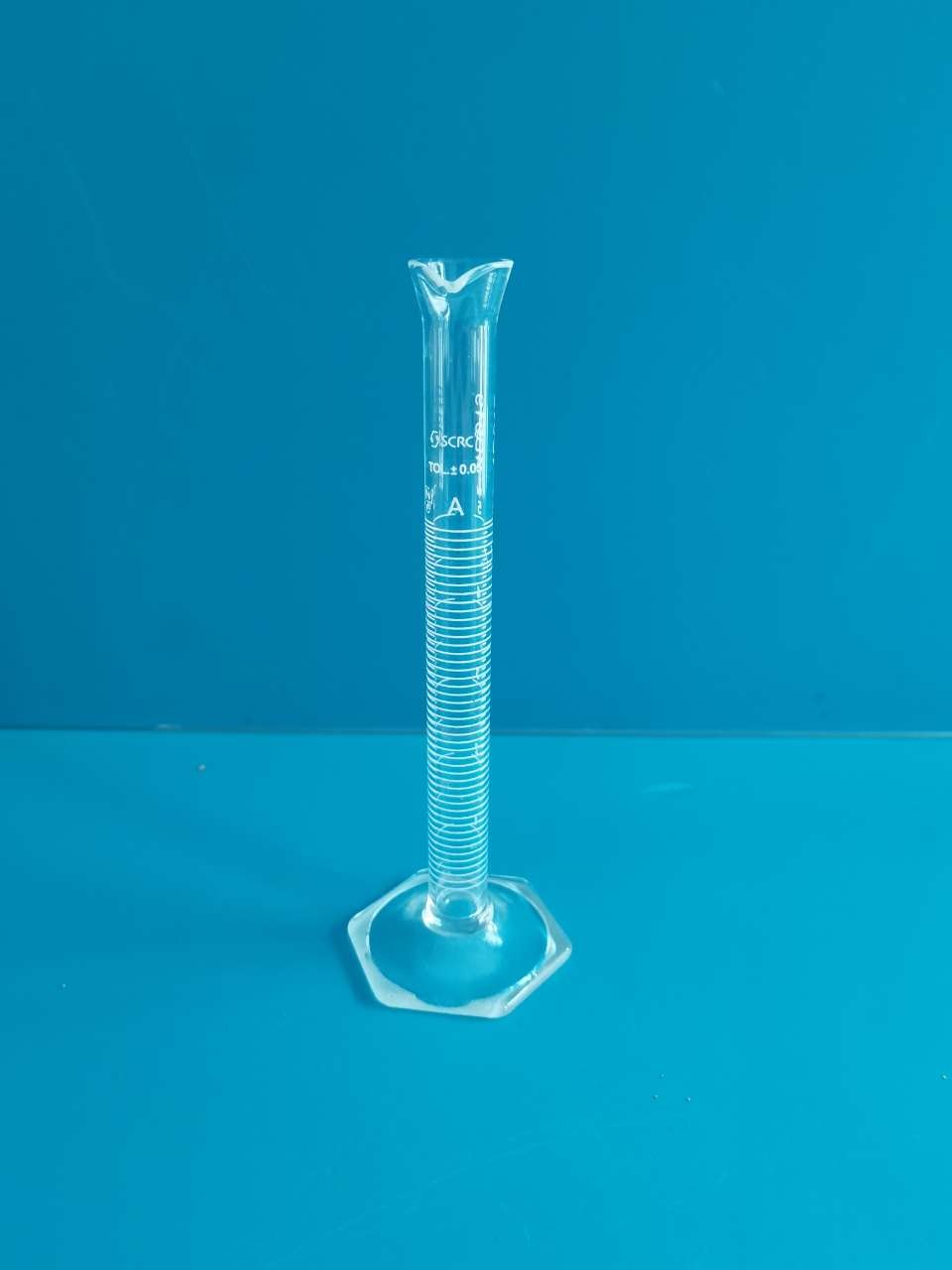 SCRC SCRC 青岛库 量筒（六角底 量入）A级 5ml 国药 可代办证书 5ML /0.1 5ML /0.1