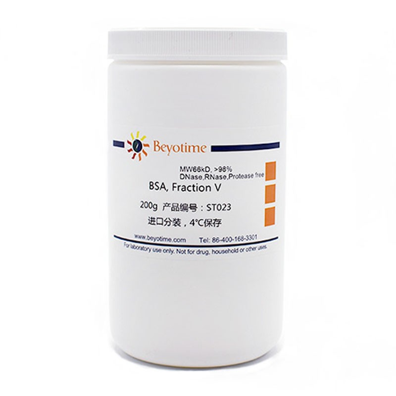 碧云天 碧云天 碧云天 BSA,Fraction V,牛血清白蛋白V组份 200g 200g