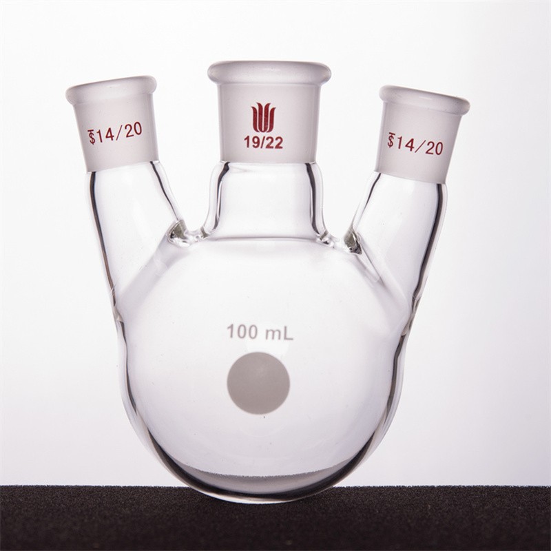 欣维尔 欣维尔 青岛库 斜三口烧瓶 100ml 中间磨口:19/22侧磨口:14/20 欣维尔 100ml 中间磨口:19/22侧磨口:14/20 青岛库 100ml 中间磨口:19/22侧磨口:14/20 青岛库