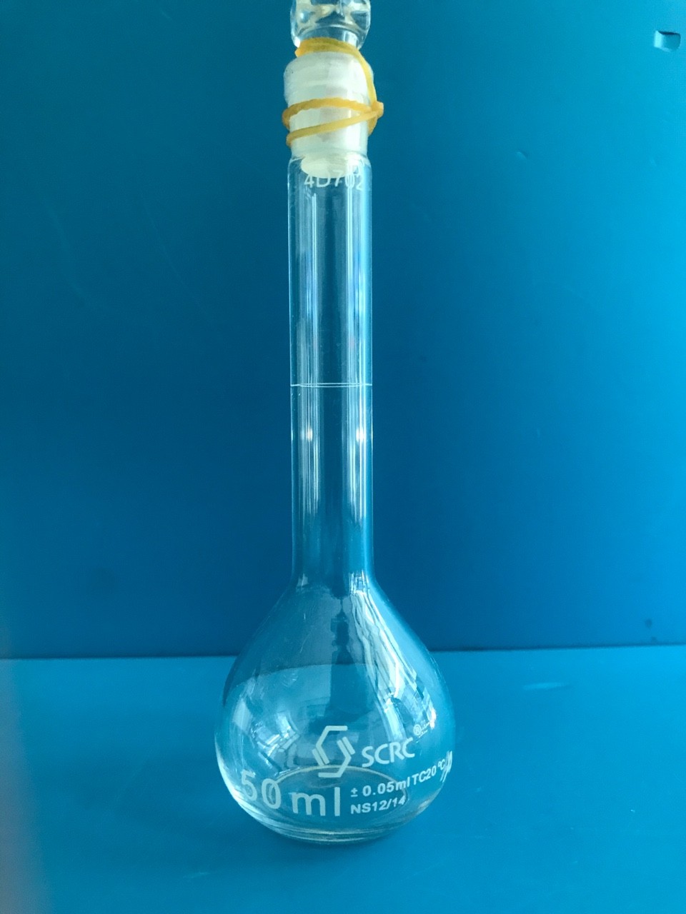 SCRC SCRC 济南库 容量瓶(3.3 A级) 50ml  国药 可代办证书 50ml 2只/盒 济南库 50ml 2只/盒 济南库