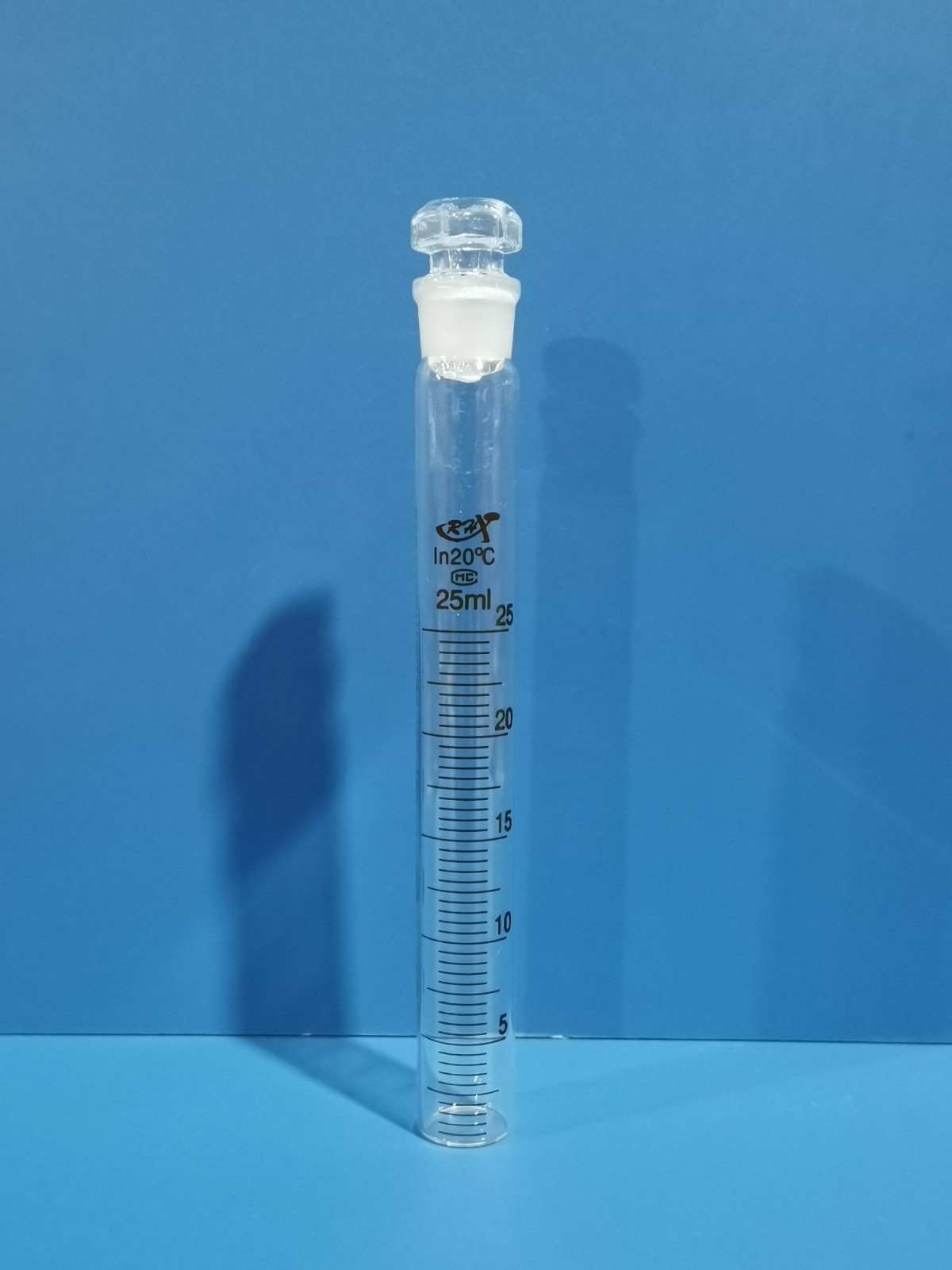 RH RH 青岛库 高硼硅具塞密度比色管 A级 25ml 刻线（酸洗不掉色） A级 25ml A级 25ml