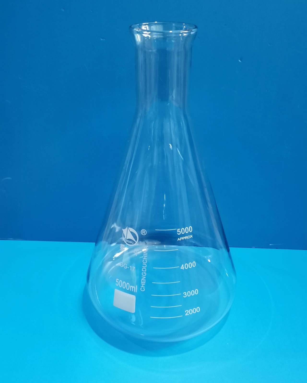 蜀牛 蜀牛 青岛库 大口三角烧瓶 5000ML 蜀牛 13# 5000ML 6个/箱 5000ML 6个/箱