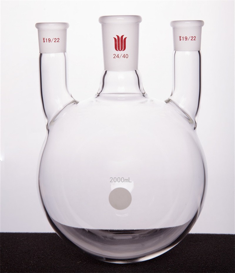 欣维尔 欣维尔 济南库 直三口烧瓶 2000ml 中间磨口:24/40侧磨口:19/22 欣维尔 2000ml 中间磨口:24/40侧磨口:19/22 济南库 2000ml 中间磨口:24/40侧磨口:19/22 济南库