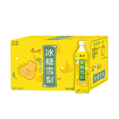 康师傅饮品 康师傅饮品 康师傅500ml/15入冰糖雪梨 500ml*15瓶/箱 500ml*15瓶/箱