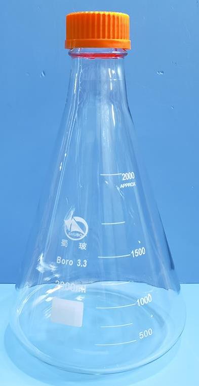 蜀牛 蜀牛 济南库 罗口三角瓶（高硼硅丝口三角） 2000ml 蜀牛 2000ml 8只/盒*2/箱 济南库 2000ml 8只/盒*2/箱 济南库