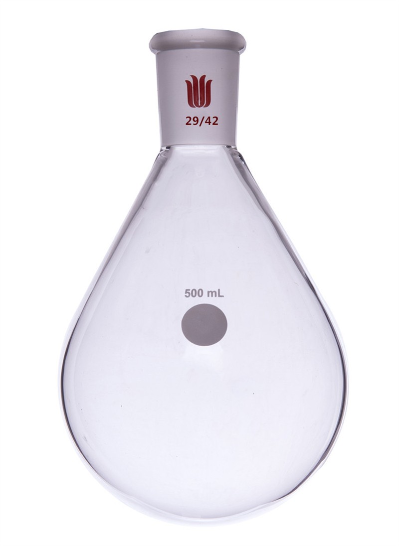 欣维尔 欣维尔 济南库 茄形烧瓶 500ml29/42 欣维尔 500ml29/42 济南库 500ml29/42 济南库