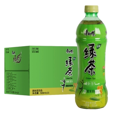 康师傅饮品 康师傅饮品 康师傅500ml/15入冰绿茶 500ml*15瓶/箱 500ml*15瓶/箱