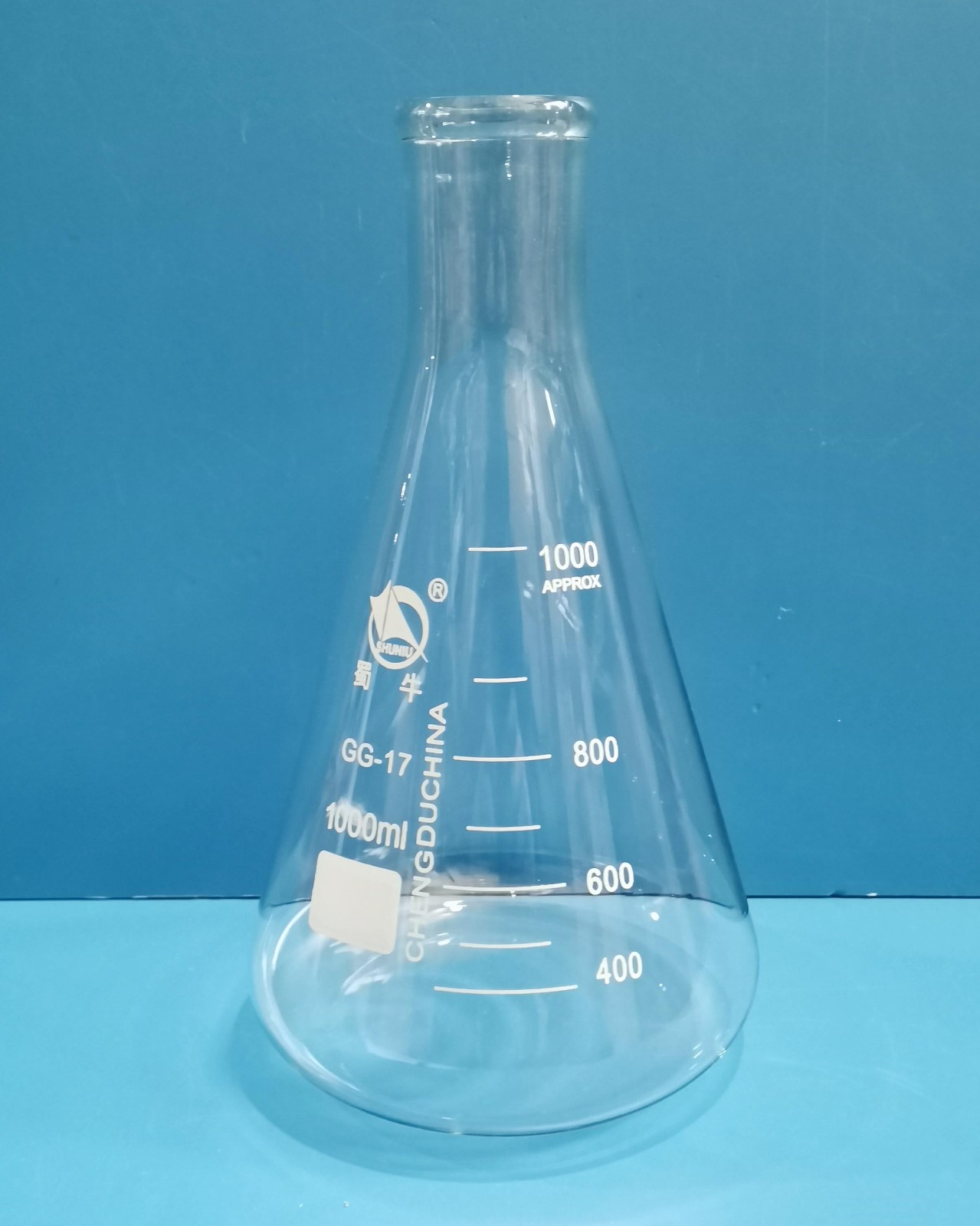 蜀牛 蜀牛 青岛库 小口三角烧瓶 1000ML 蜀牛  配硅胶塞  37-41 1000ML 6只/盒*6/箱 1000ML 6只/盒*6/箱