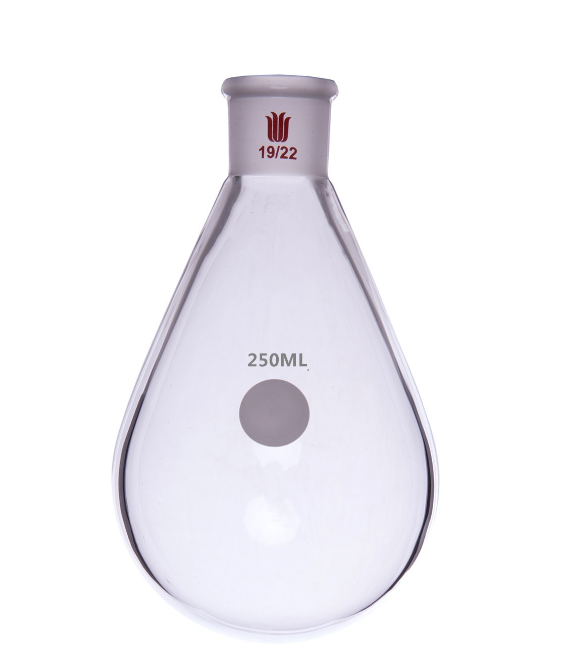 欣维尔 欣维尔 青岛库 茄形烧瓶 250ml19/22 欣维尔 250ml19/22 青岛库 250ml19/22 青岛库