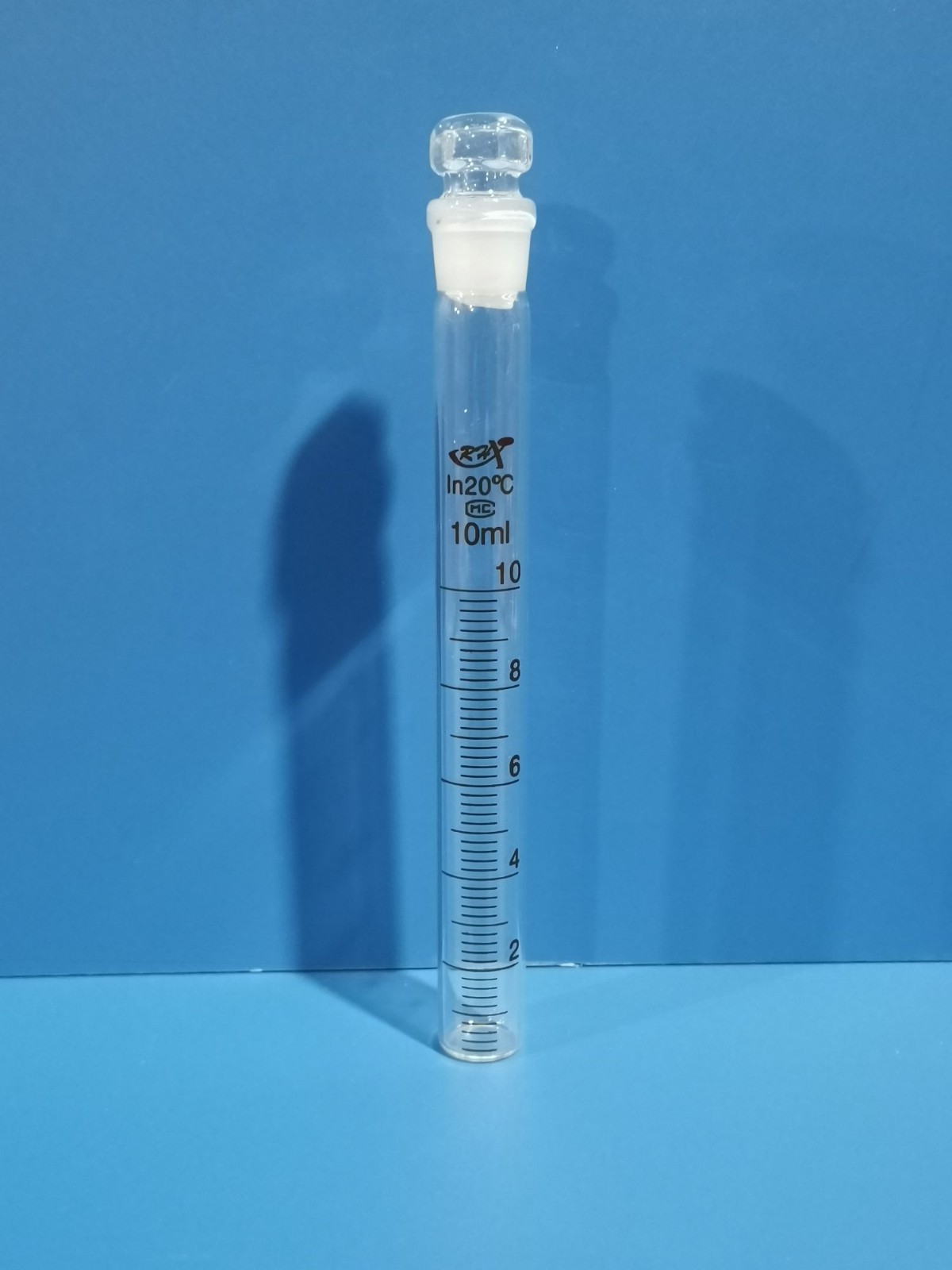 RH RH 青岛库 高硼硅具塞密度比色管 A级 10ml 刻线（酸洗不掉色） A级 10ml A级 10ml