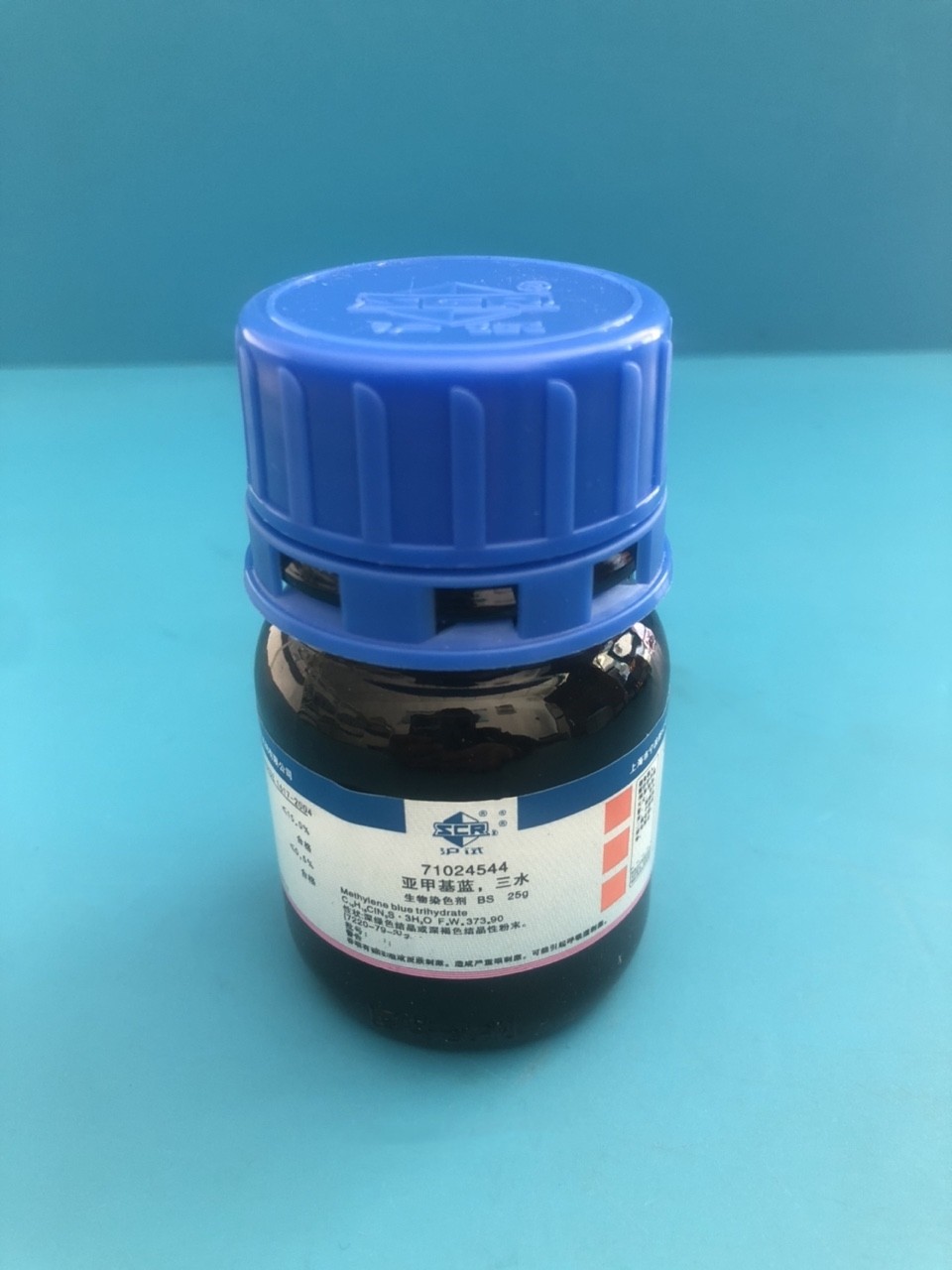 国药 沪试 国药 沪试 济南库 亚甲基蓝，三水 BS 25G 国药 BS 25G BS 25G