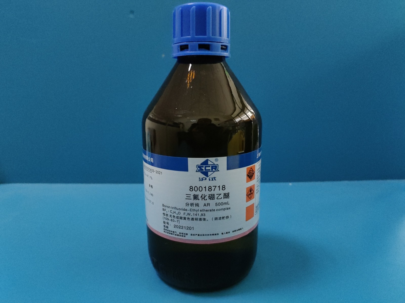 国药 沪试 国药 沪试 济南库  三氟化硼-乙醚 络合物 AR 500ML 国药 AR 500ML AR 500ML