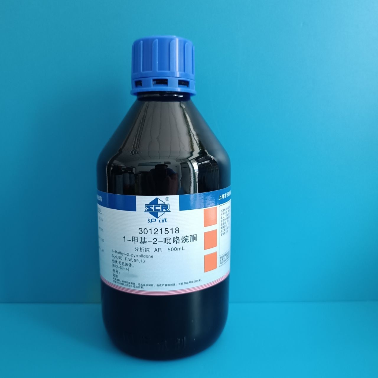 沪试 沪试 青岛库 1-甲基-2-吡咯烷酮；N甲基吡咯烷酮；NMP AR 500ML 国药 AR 500ML 青岛库 AR 500ML 青岛库