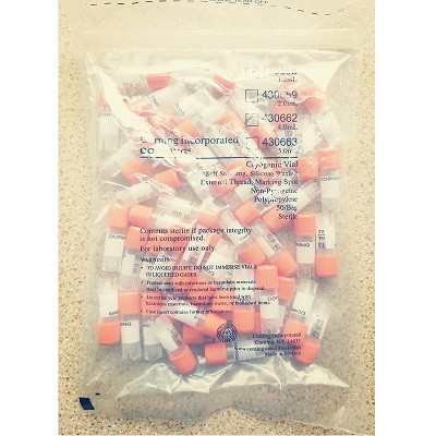 Corning Corning 青岛库 1ml冻存管，1.2mL细胞冻存管，外旋盖，可立无菌，50支/包，500支/箱 50支/包 50支/包
