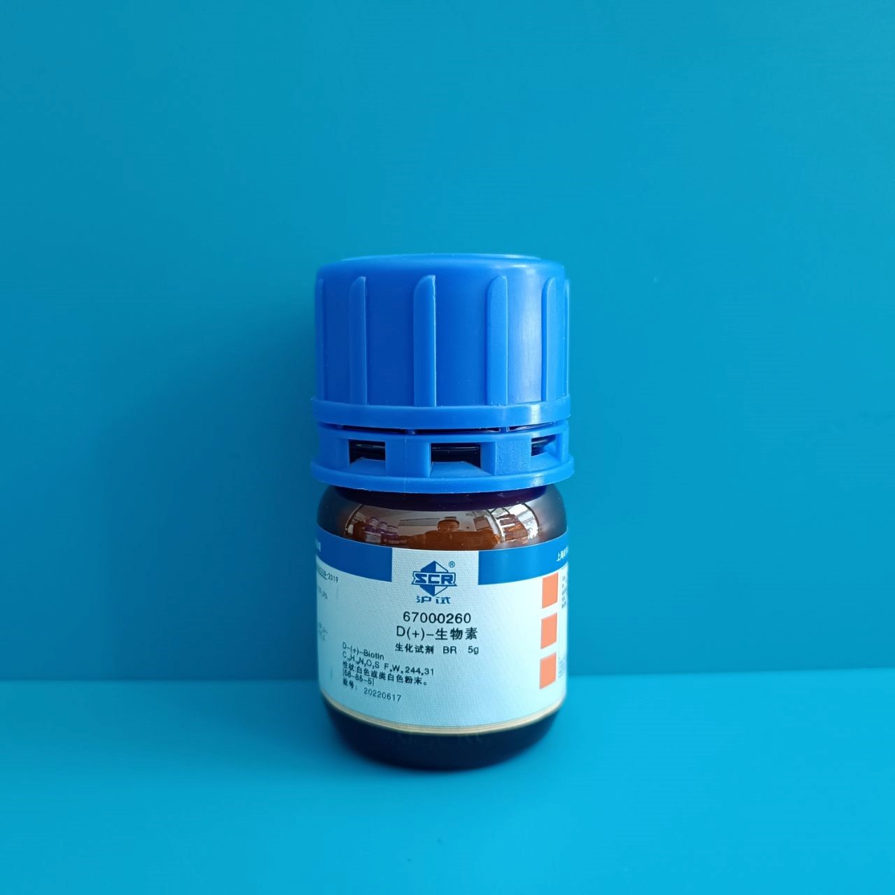 国药 沪试 国药 沪试 济南库 D(+)-生物素 BR 5G 国药 BR 5G BR 5G