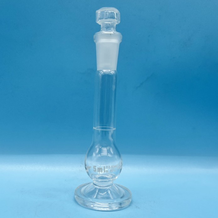RH RH 济南库 高硼硅座式量瓶 A级 5ml RHX 优等品高过检率 刻标（酸洗不掉色） A级 5ml 济南库 A级 5ml 济南库