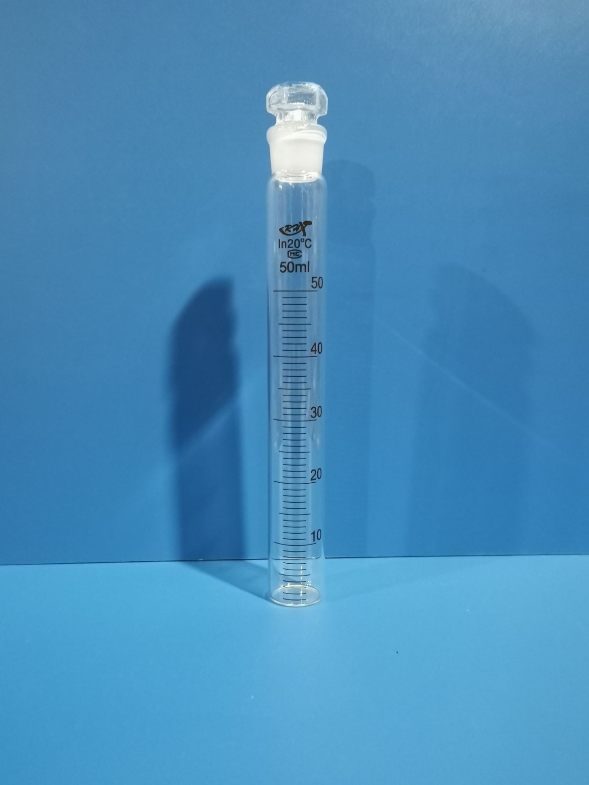 RH RH 青岛库 高硼硅具塞密度比色管 A级 50ml 刻线（酸洗不掉色） A级 50ml A级 50ml