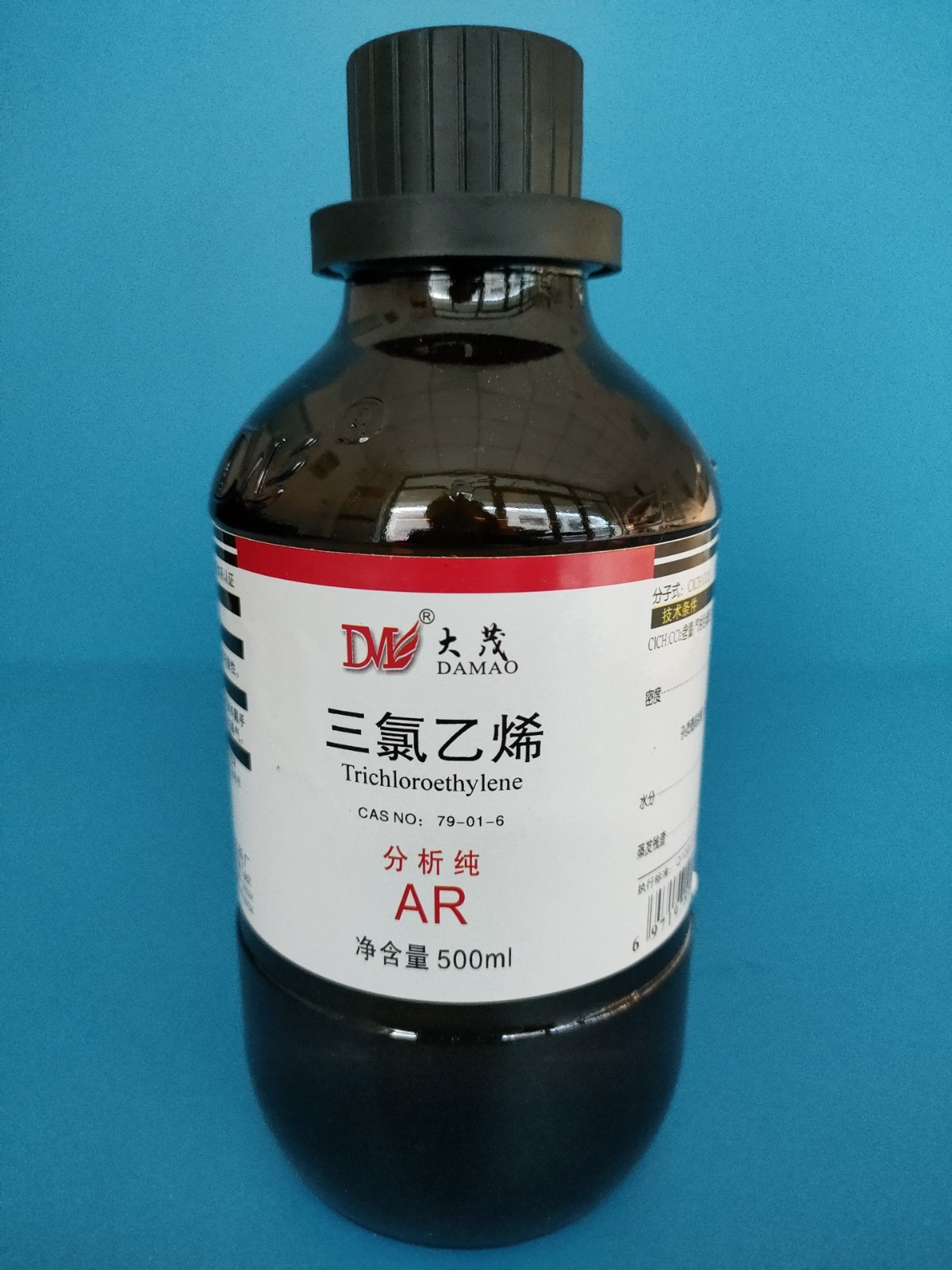 大茂 大茂 济南库 三氯乙烯 毒害品 AR 500ml 大茂 毒害品 AR 500ml 61580 毒害品 AR 500ml 61580