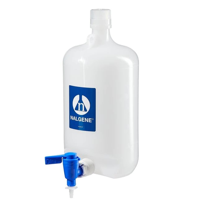 Nalgene Nalgene （Nalgene）4L放水桶 低密度聚乙烯带放水口圆形细口大瓶 个 个