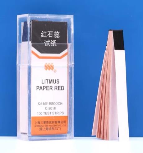 济南库 红石蕊试纸 三爱思 100S/盒*20/大盒*25/箱 济南库 100S/盒*20/大盒*25/箱 济南库