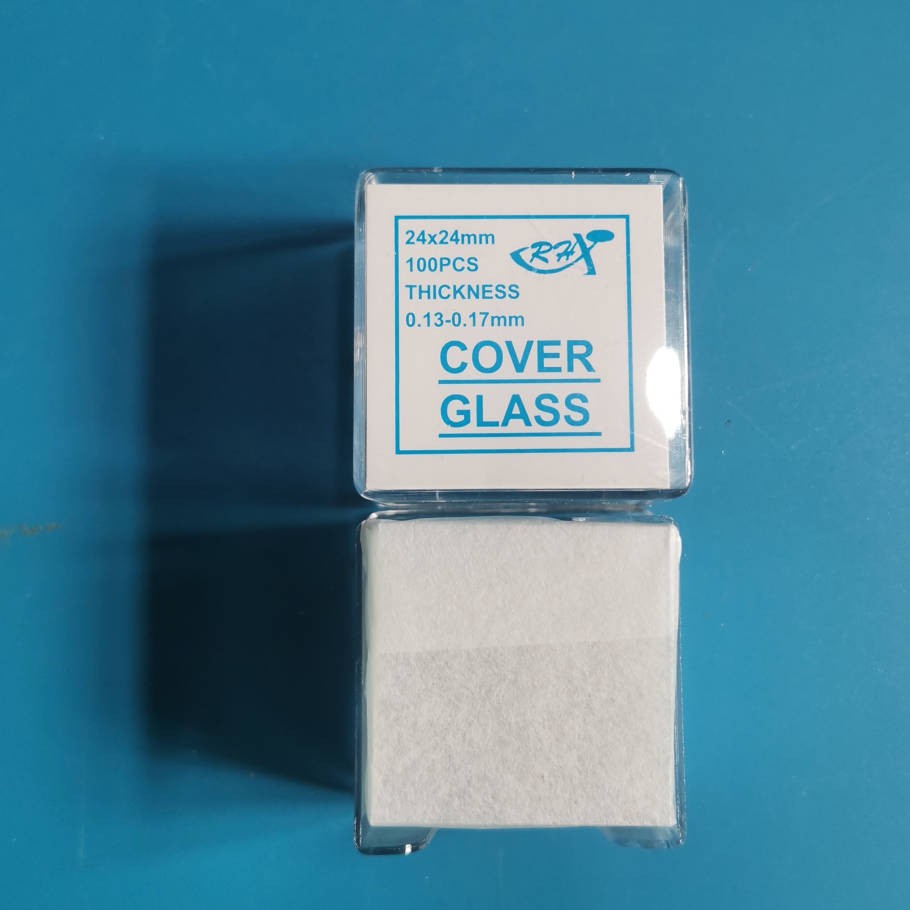 RH RH 临沂库 盖玻片 24*24  RHX 24*24  100片/小盒*10/中盒*50/箱 临沂库 24*24  100片/小盒*10/中盒*50/箱 临沂库