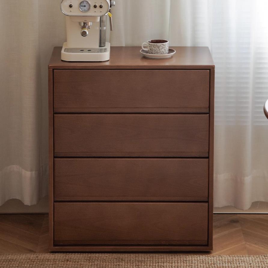 爱客意 爱客意 榉木四斗柜铃木 70*40*80 铃木四斗柜 70*40*80 铃木四斗柜