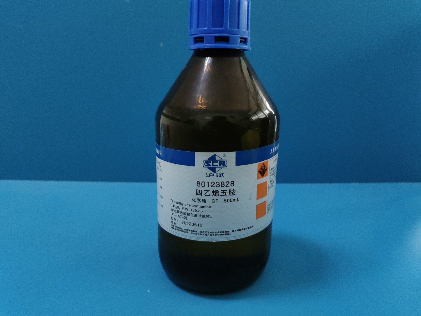 国药 沪试 国药 沪试 济南库 四乙烯五胺 CP 500ML 国药 CP 500ML CP 500ML