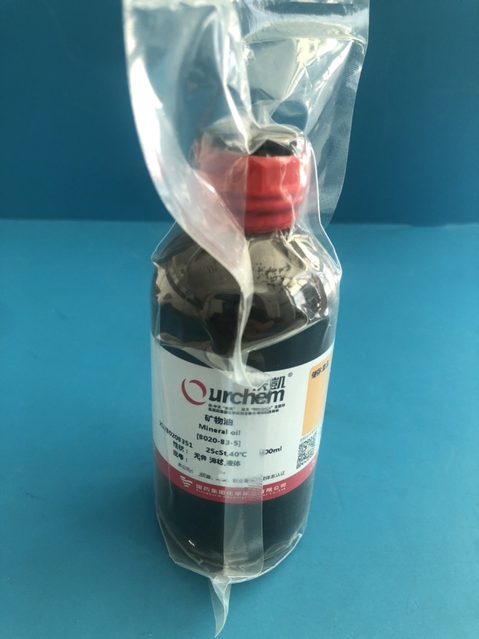 国药 沃凯 国药 沃凯 济南库 矿物油 25cSt,40℃  100ML 国药 25cSt,40℃  100ML 25cSt,40℃  100ML