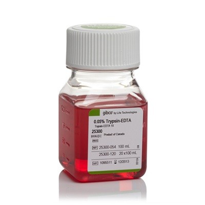 Gibco Gibco Gibco 胰酶(0.05%)，0.5g/l,HBSS-EDTA,含酚红，无钙镁 100ml 100ml