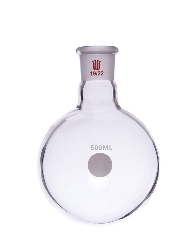 欣维尔 欣维尔 青岛库 圆底烧瓶 500ml19/22 欣维尔 500ml19/22 青岛库 500ml19/22 青岛库