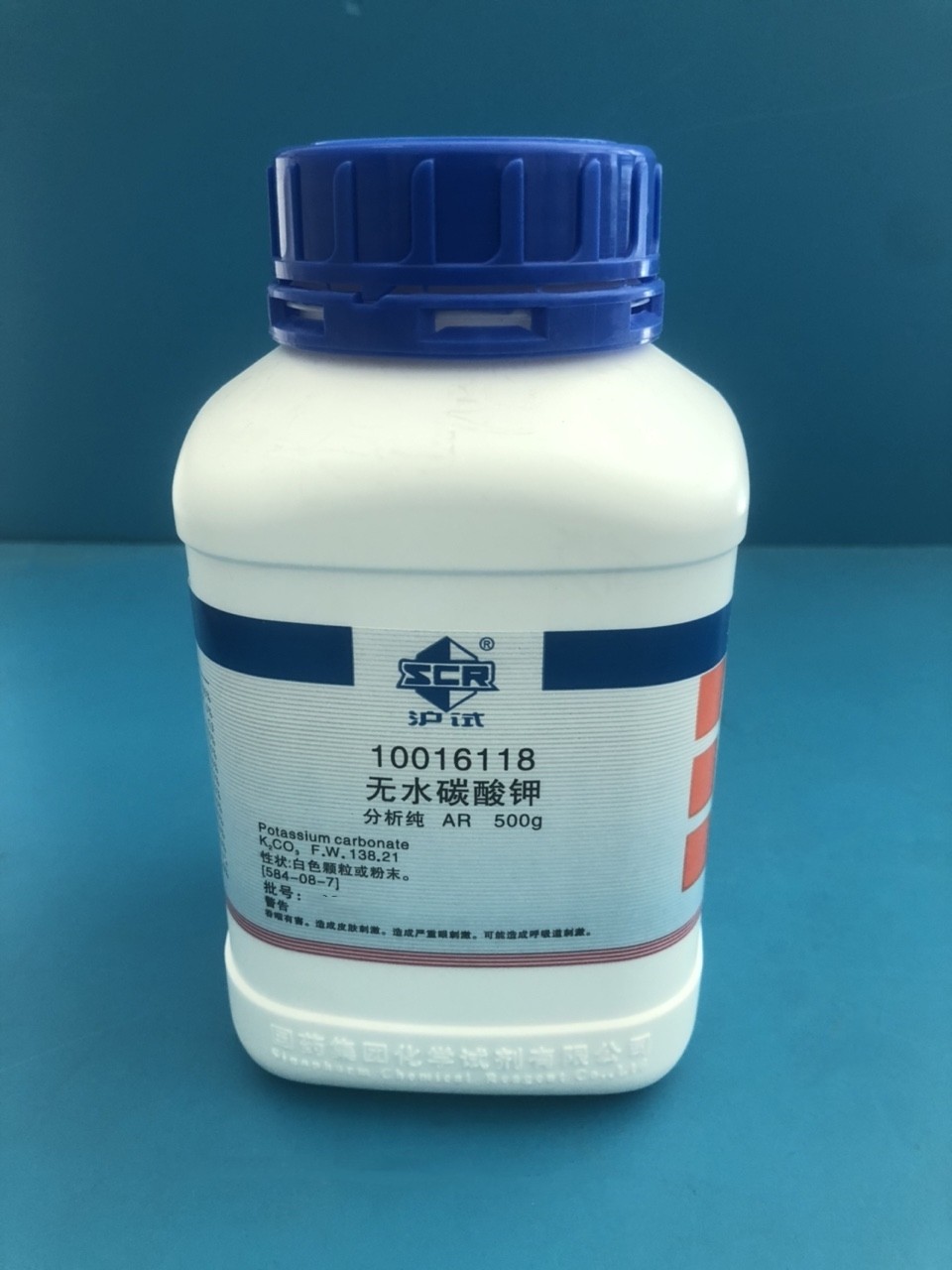 国药 沪试 国药 沪试 济南库 无水碳酸钾 AR 500G 国药 AR 500G AR 500G