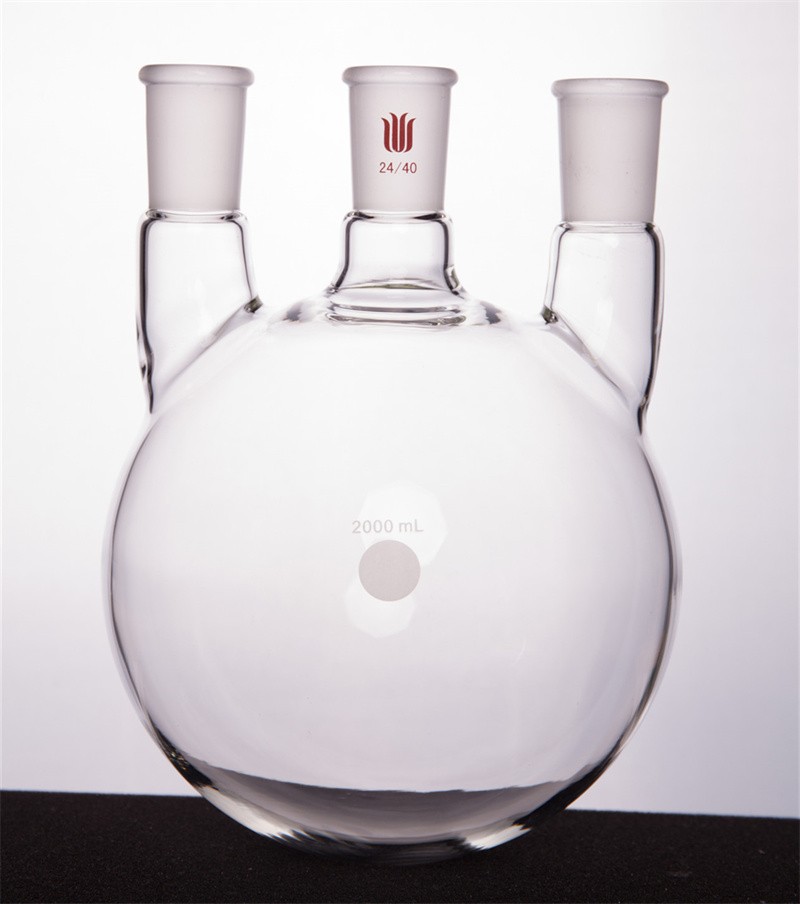 欣维尔 欣维尔 济南库 直三口烧瓶 2000ml 中间磨口:24/40侧磨口:24/40 欣维尔 2000ml 中间磨口:24/40侧磨口:24/40 济南库 2000ml 中间磨口:24/40侧磨口:24/40 济南库